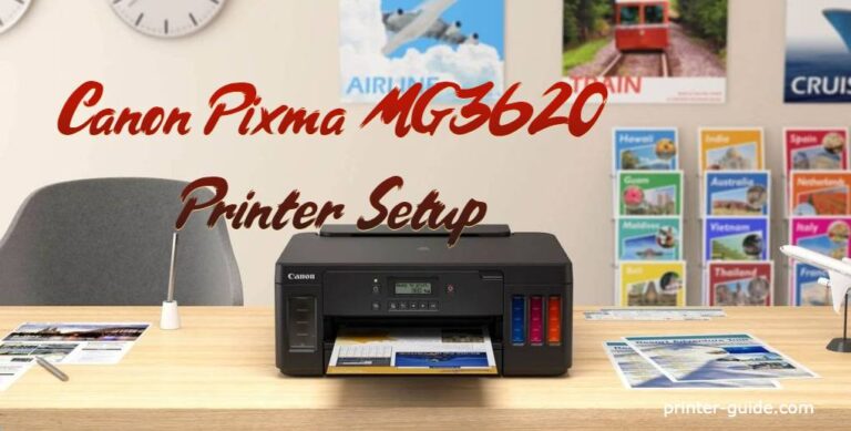 how to connect canon pixma mg3620 printer to laptop