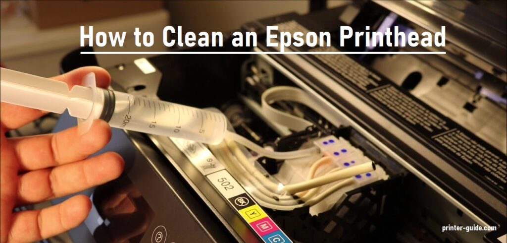 How To Clean An Epson Printhead Eprinter Help 0579