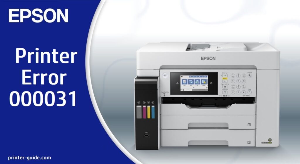 Epson Printer Error 000031